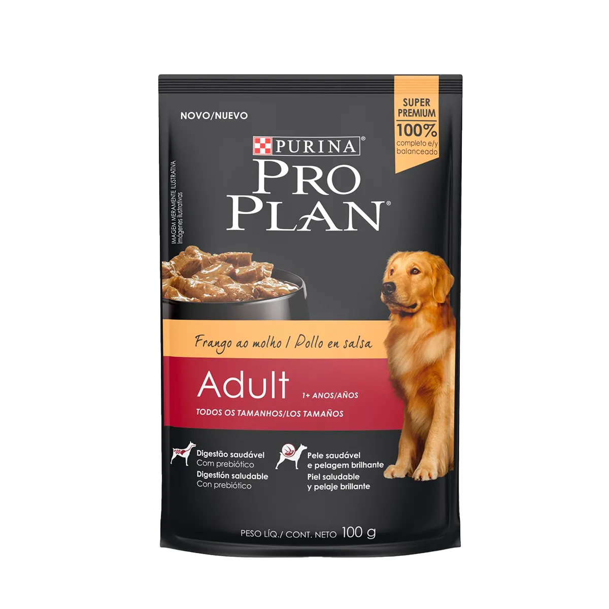 Sachê para cães adultos frango | Pro Plan Brasil